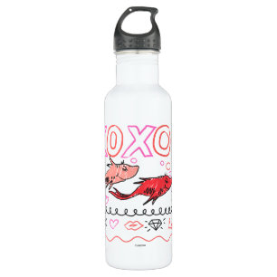 Botella De Agua Dr. Seuss Valentine   Diseño XOXO