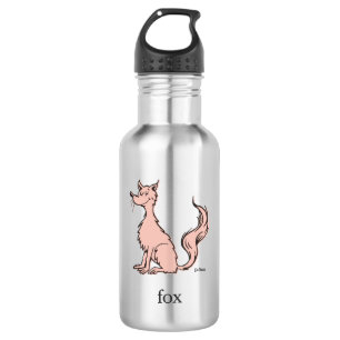 Botella De Agua Dr. Seuss   Zorro Rosa