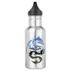 Botella De Agua Dragón 18 onzas. Blanco
