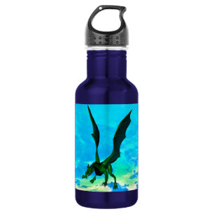 Botella De Agua Dragón de la fantasía