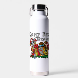Botella De Agua Dragón Rojo Campamento 2025 A.C.
