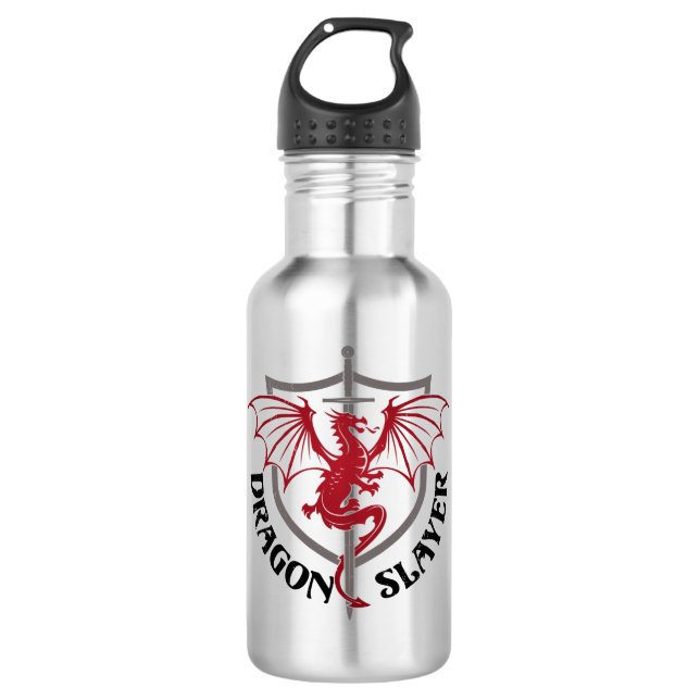 Botella De Agua Dragon Slayer (Anverso)