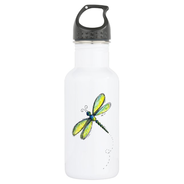 Botella De Agua Dragonfly sinusal (Anverso)