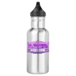 Botella De Agua Dreams to Dishes Water Bottle