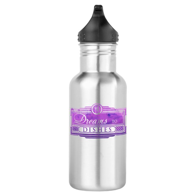 Botella De Agua Dreams to Dishes Water Bottle (Derecha)