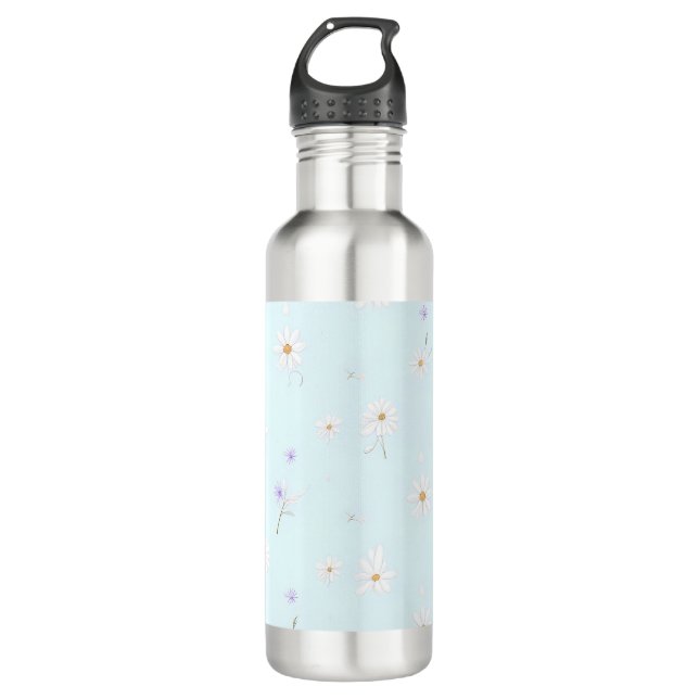 Botella De Agua Dreamy Mint Meadow (Anverso)
