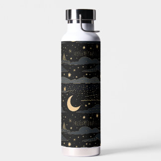 Botella de agua Dreamy Starry Night Sky
