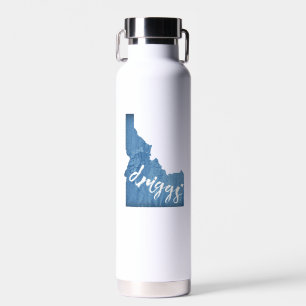 Botella De Agua Driggs Idaho Wood Grain