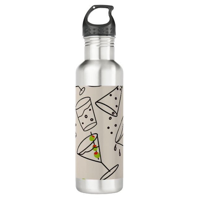 Botella De Agua Drinks Steel Water Bottle (Anverso)