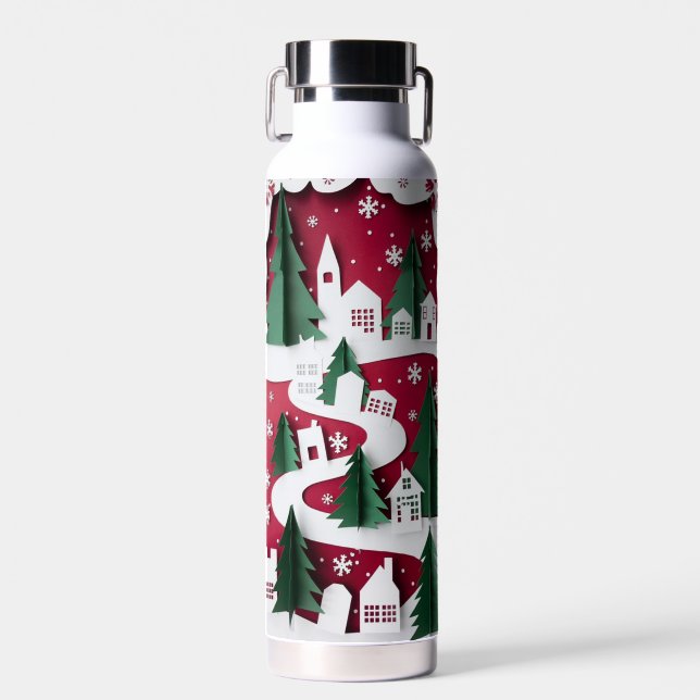 Botella De Agua Drinkware para navidades (Delantero)