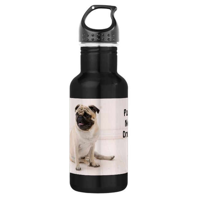 Botella De Agua Drogas de los barros amasados no (Anverso)