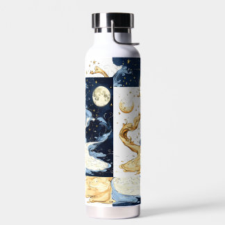 Botella De Agua Dualidad de día y noche