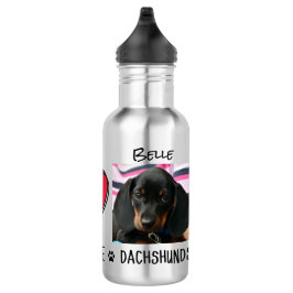 Botella De Agua Dueños de perros de Dachshunds