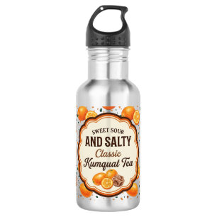 Botella De Agua Dulce Ácido y Salado