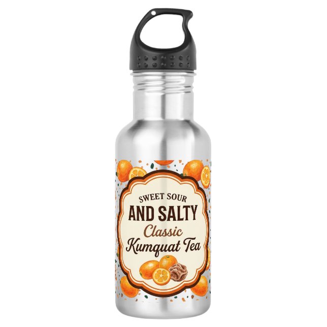 Botella De Agua Dulce Ácido y Salado (Anverso)