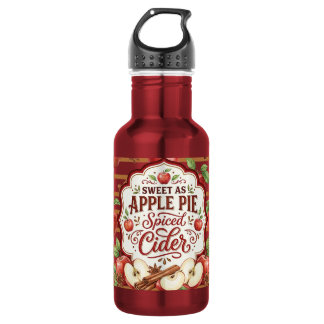 Botella De Agua Dulce como la tarta de manzana