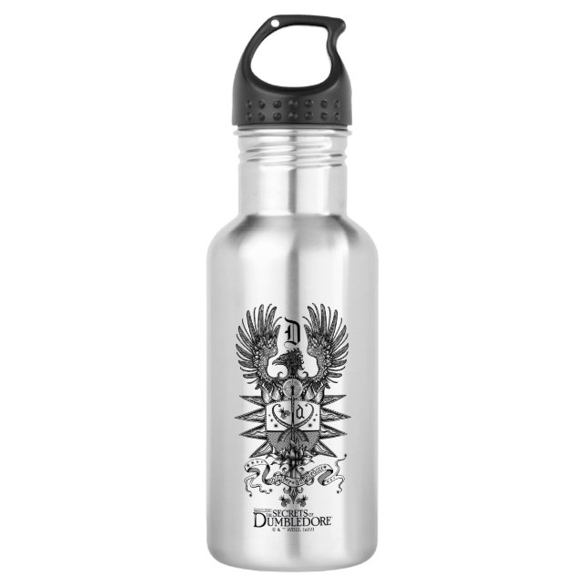 Botella De Agua Dumbledore's Crest (Anverso)