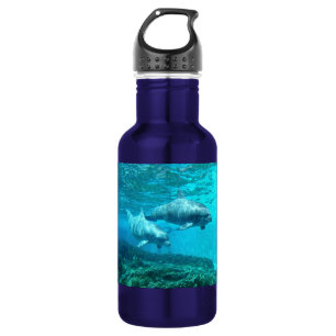 Botella De Agua Dúo del delfín