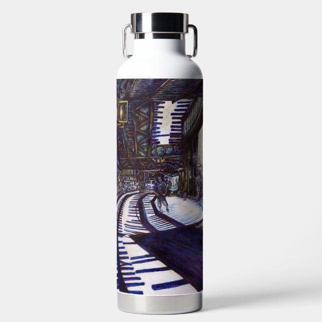 Botella De Agua Dustar el piano (Delantero)