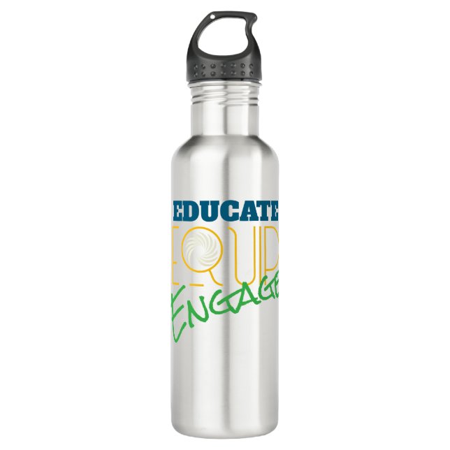 Botella De Agua E3 - Educate Equip Engage (Anverso)