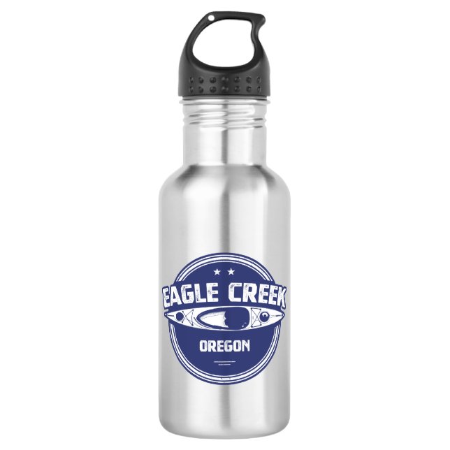 Botella De Agua Eagle Creek Oregon Kayaking (Anverso)