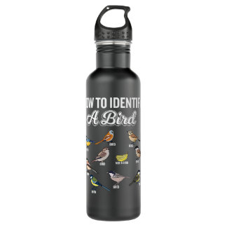 Botella De Agua Eagle National Bird Patterciado Landscape Wildlife