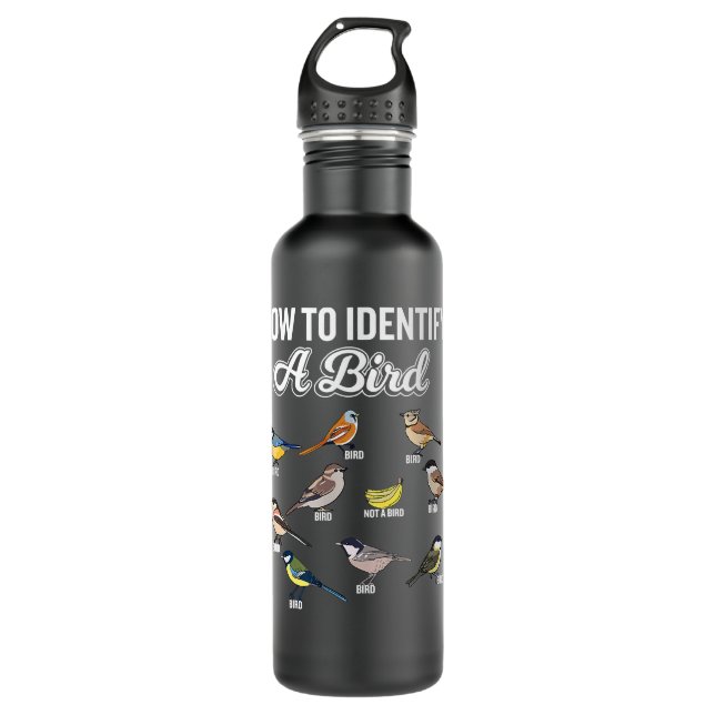 Botella De Agua Eagle National Bird Patterciado Landscape Wildlife (Anverso)