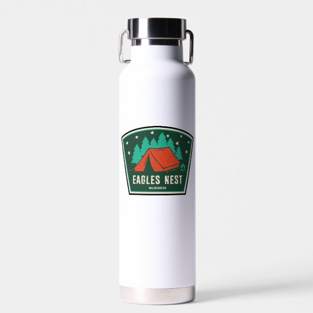 Botella De Agua Eagles Nest Wilderness Camping Colorado (Delantero)