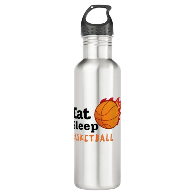 Botella De Agua Eat Sleep Basketball (Anverso)