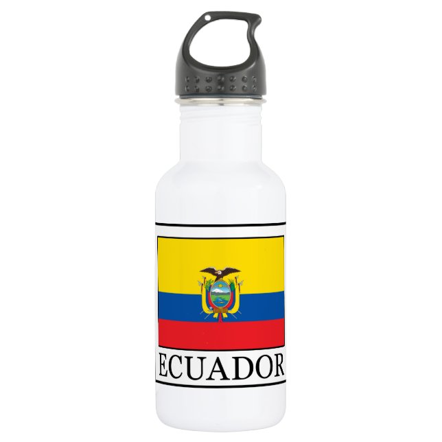 Botella De Agua Ecuador (Anverso)