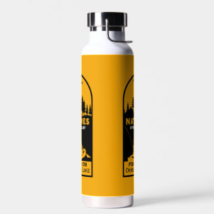 Botella De Agua Edición de la pesca de kayak estadounidense