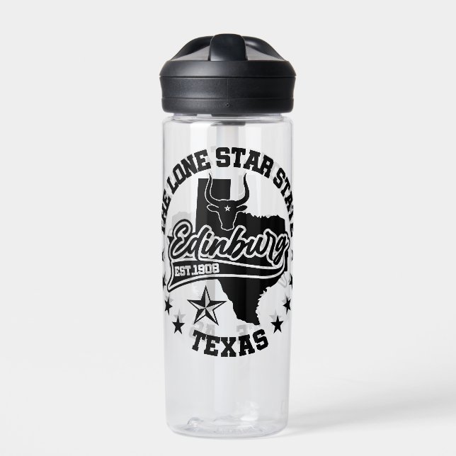 Botella De Agua Edimburgo, Texas (Delante)