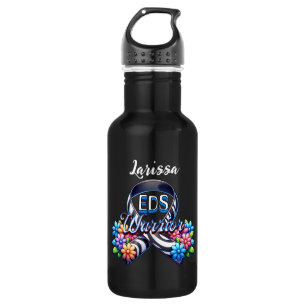 Botella De Agua EDS Warrior Síndrome de Ehlers-Danlos personaliz