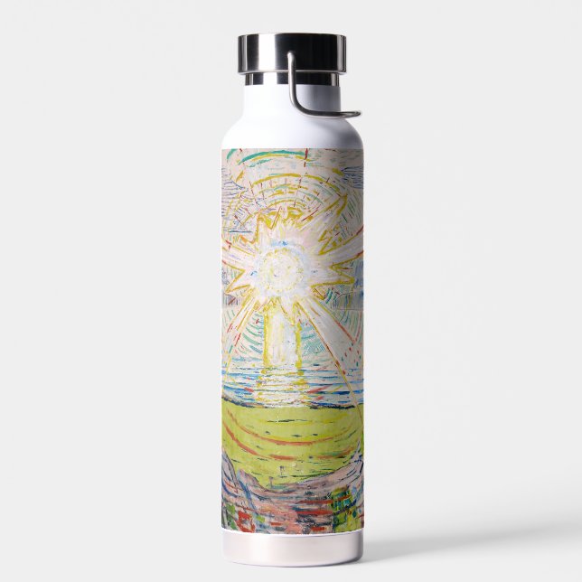 Botella De Agua Edvard Munch - El Sol 1910 (Izquierdo)