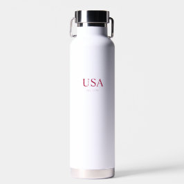 Botella De Agua EE. UU. Moderno Establecido en 1776