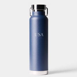 Botella De Agua EE. UU. Moderno Establecido en 1776