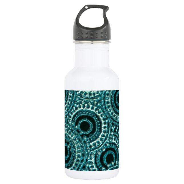 Botella De Agua Efecto de papel digital (Anverso)