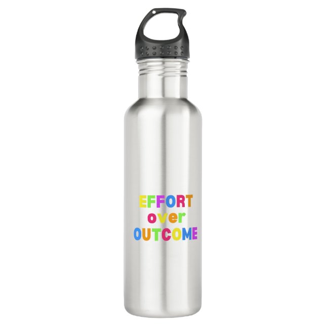 Botella De Agua Effort over outcome travel mug (Anverso)
