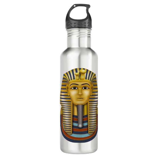 Botella De Agua Egipcio de rey Tut Egipto antiguo de Tutankhamun (Anverso)