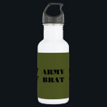 Botella De Agua Ejército Brat<br><div class="desc">Ejército Brat</div>