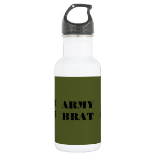 Botella De Agua Ejército Brat