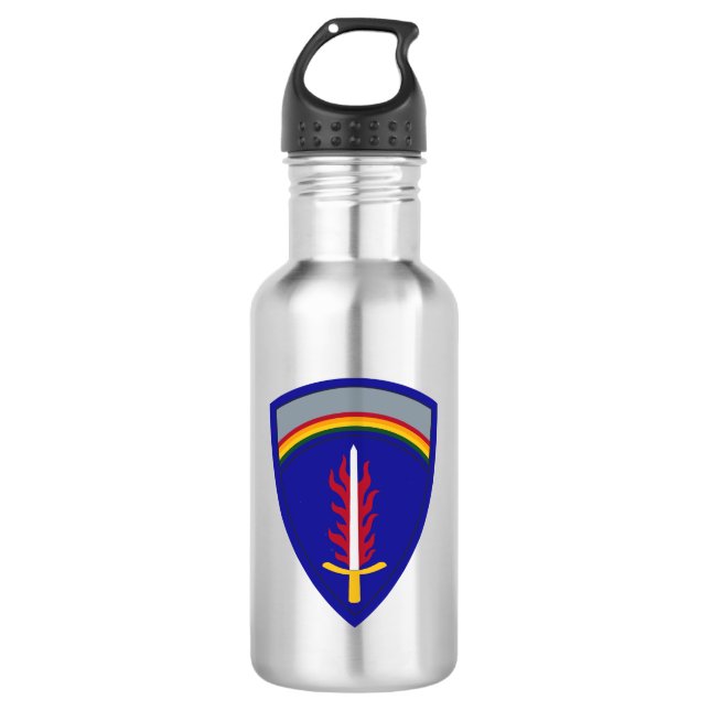 Botella De Agua Ejército Europa USAREUR Insignia (Anverso)
