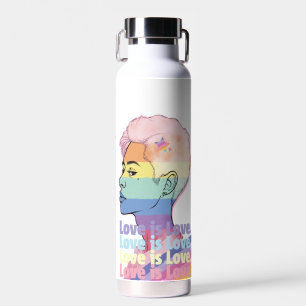 Botella De Agua El amor es amor