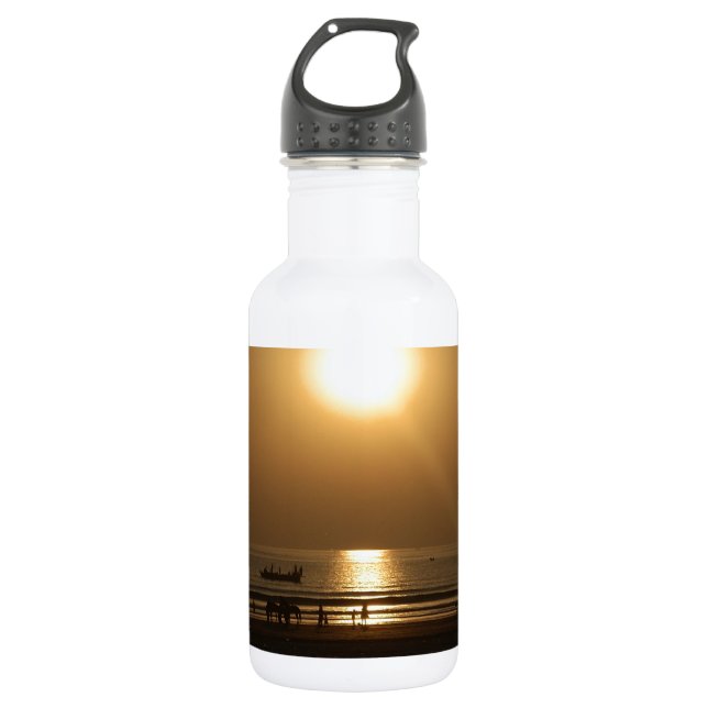 Botella De Agua El amor es lo que me da energía (Anverso)