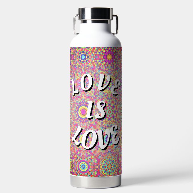 Botella De Agua El amor es Orgullo  (Delantero)