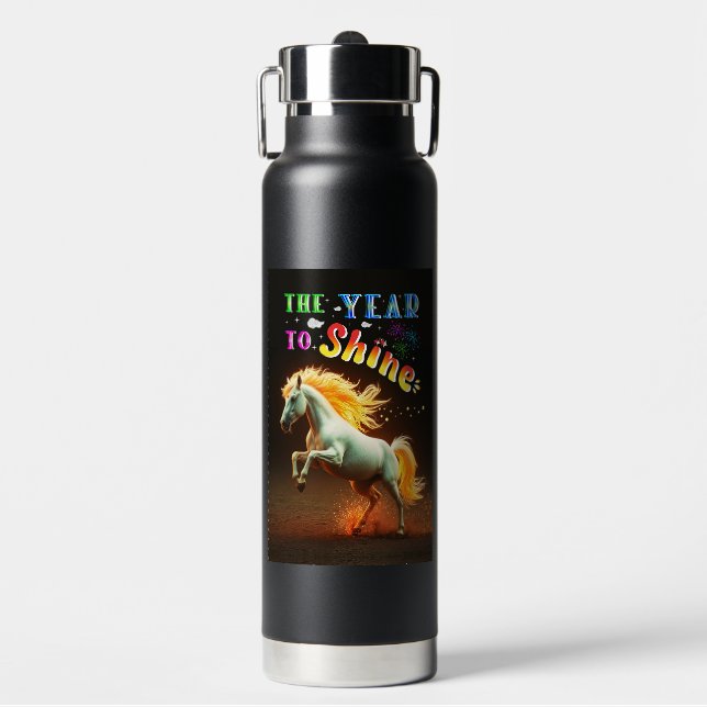 Botella De Agua El Año Para Brillar (Frente)