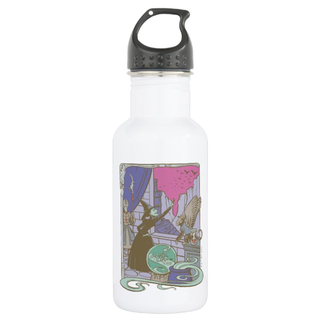 Botella De Agua El Asistente De Oz™ | Storybook Witch™ (Anverso)