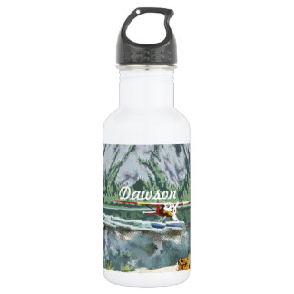 Botella De Agua El avión de Bush del piloto personalizado