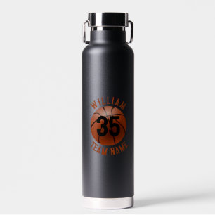 Botella De Agua El baloncesto personalizado