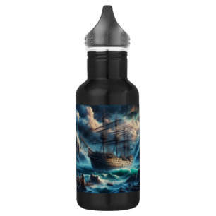 Botella De Agua El barco fantasma Mary Celeste atormentando el mis